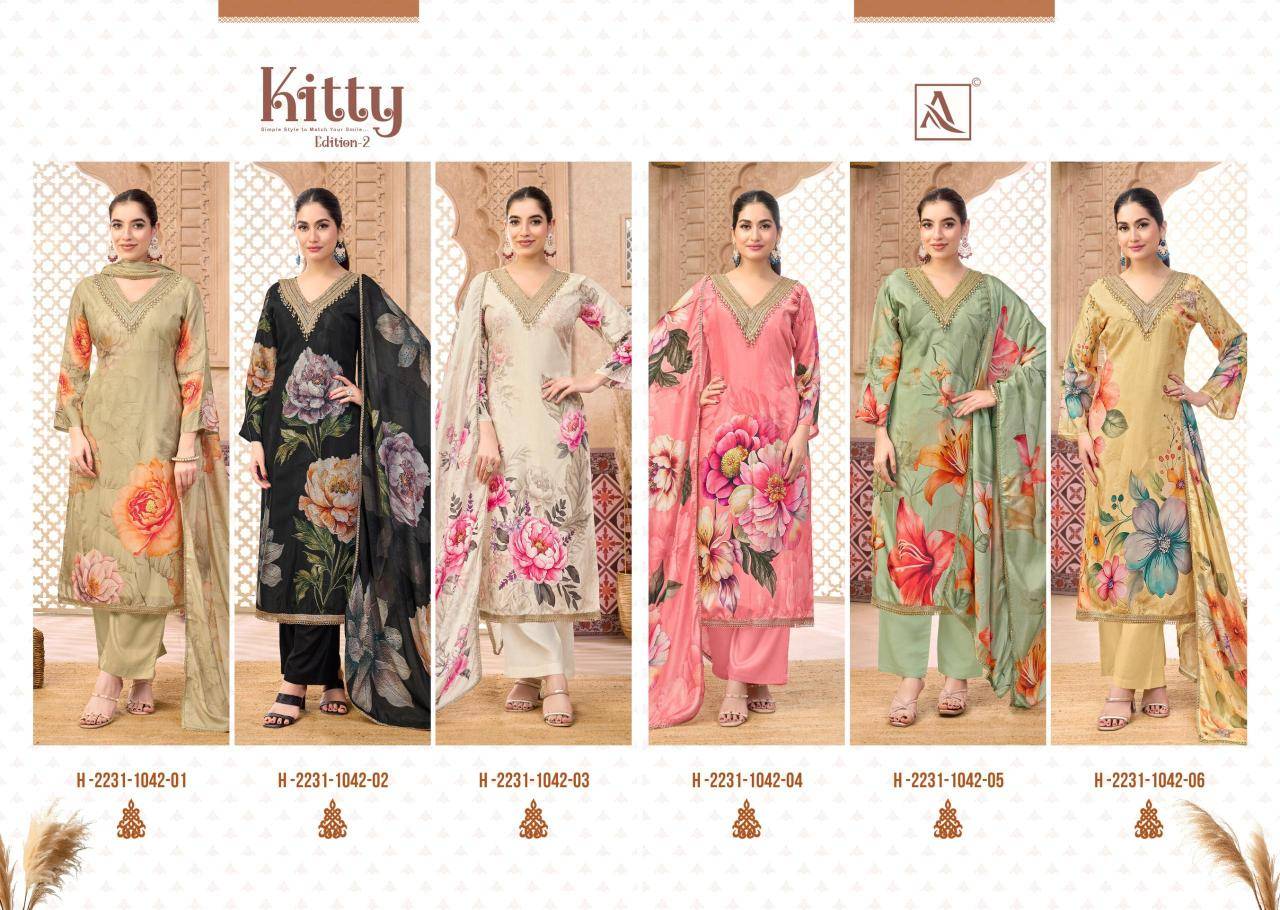 Alok suit kitty-2 Bulk dress materials supplier in Hyderabad
